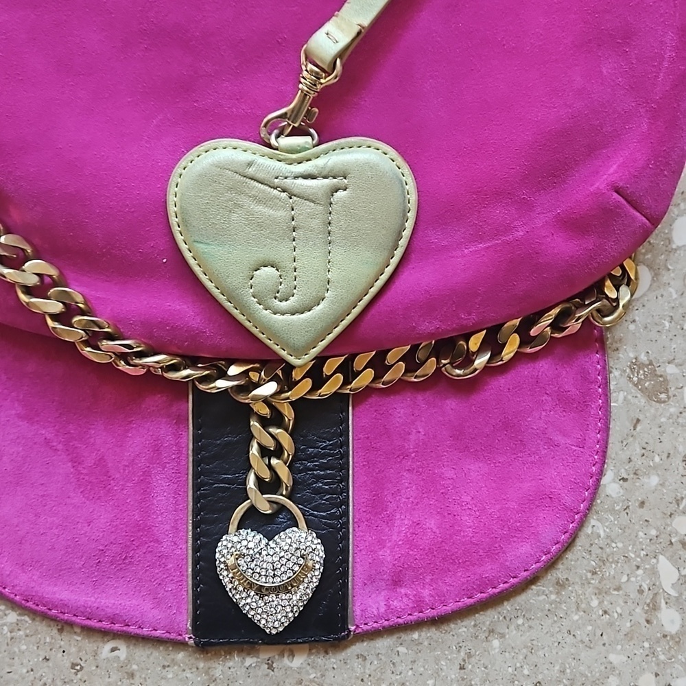 Vintage Juicy Couture Fusia Purse - Picture 8 of 11